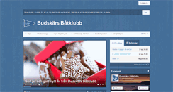 Desktop Screenshot of budskarsbatklubb.se