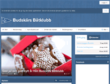 Tablet Screenshot of budskarsbatklubb.se